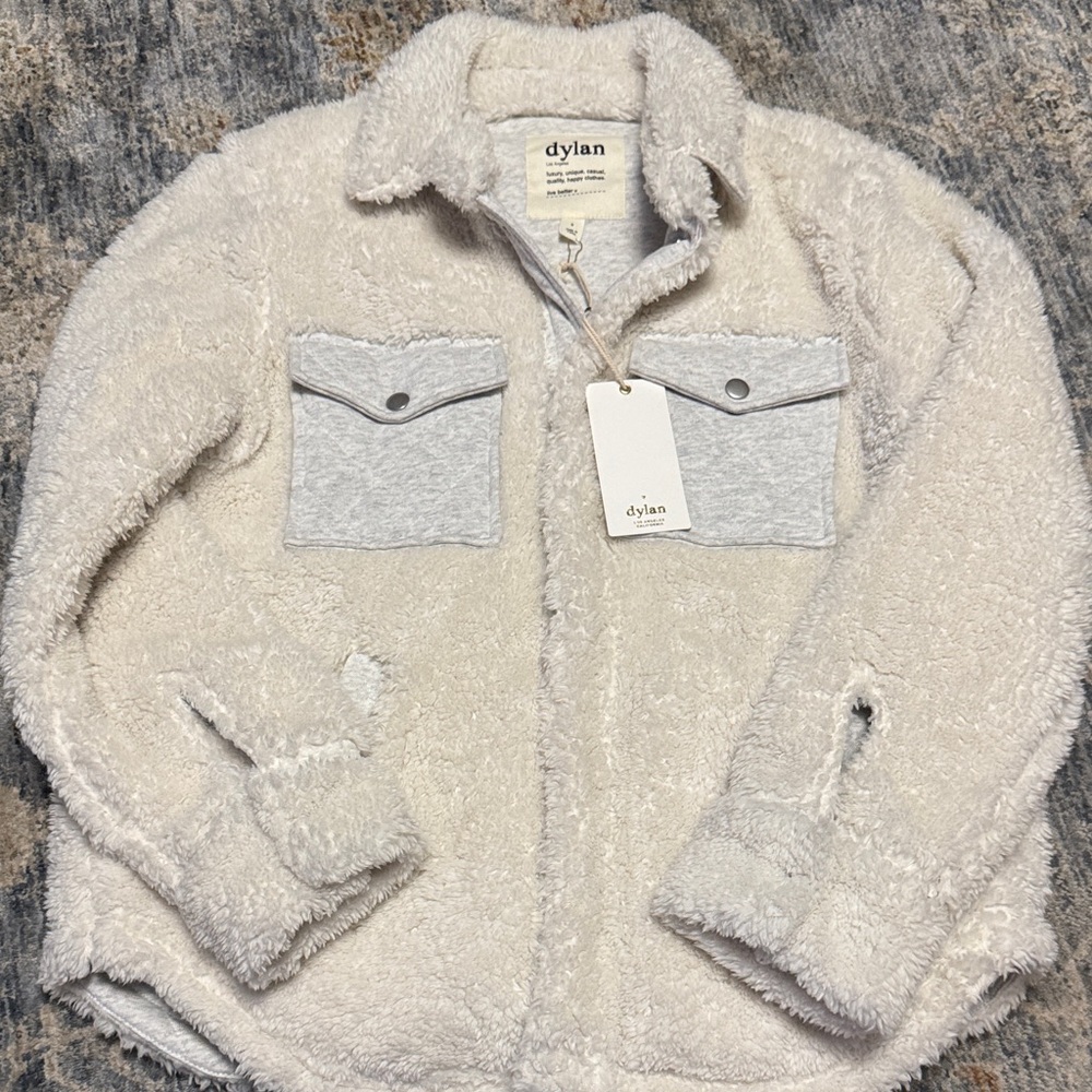 Dylan Light Gray Outerwear